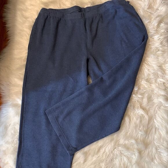 Pendleton Originals Size 3X blue pocketed stretch pants - Picture 6 of 10